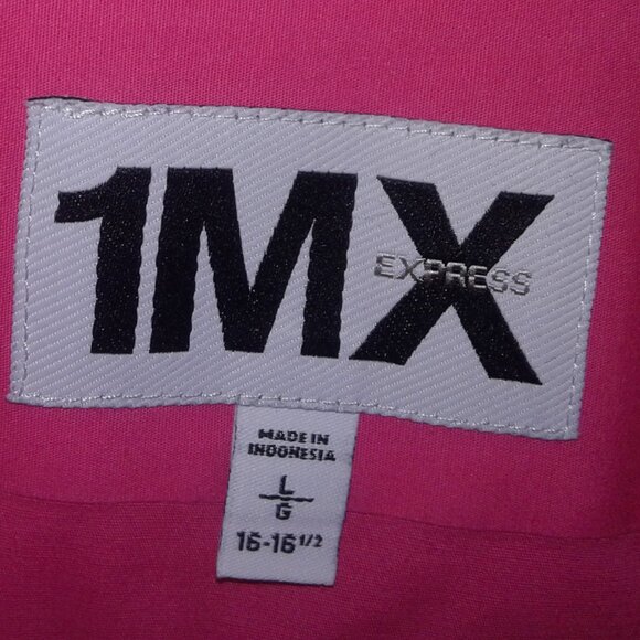 Express 1MX extra slim fit  mens shirt - Picture 2 of 3